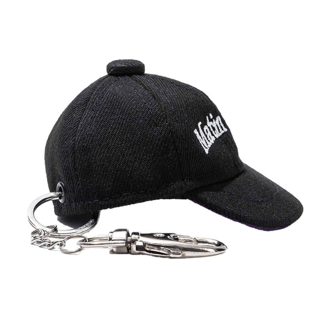 NEW ERA X MATIN KIM BLACK CAP KEY HOLDER