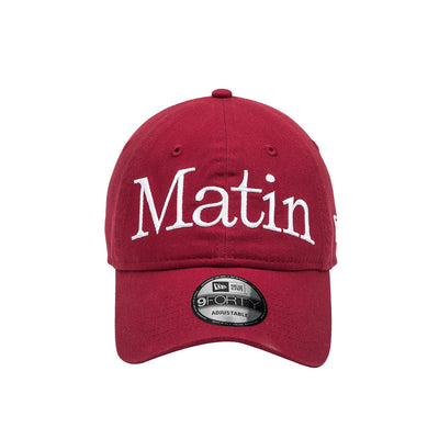 NEW ERA X MATIN KIM DARK RED 9FORTY CAP