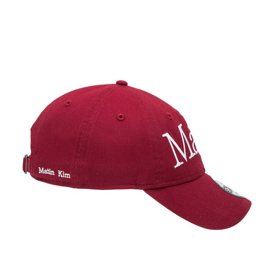 NEW ERA X MATIN KIM DARK RED 9FORTY CAP