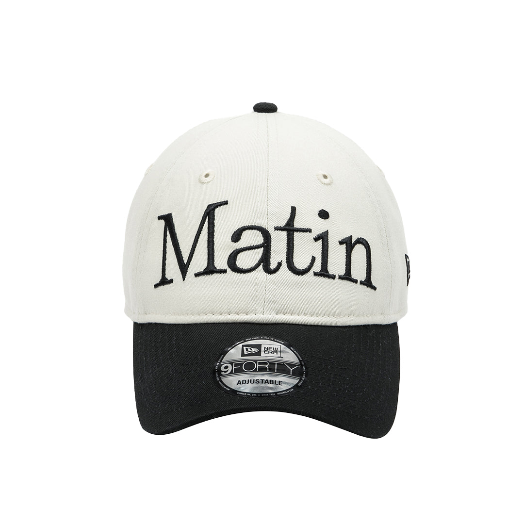 NEW ERA X MATIN KIM WHITE 9FORTY CAP