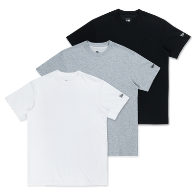 NEW ERA BASICS 3 PACK COOL ERA MULTI SHORT SLEEVE T-SHIRT