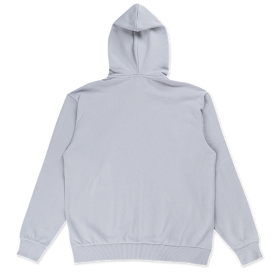 NEW YORK YANKEES TIMELESS MINIMAL GREY ZIP FRONT HOODIE