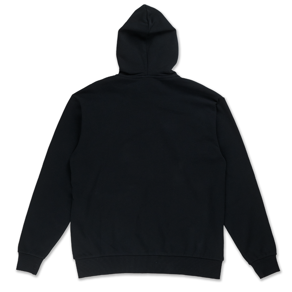 NEW YORK YANKEES TIMELESS MINIMAL BLACK ZIP FRONT HOODIE