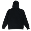 NEW ERA TIMELESS MINIMAL SCRIPT BLACK ZIP FRONT HOODIE