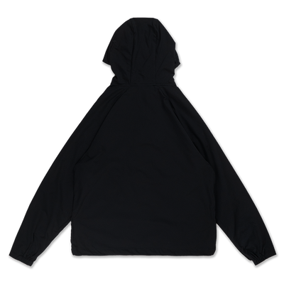 NEW ERA TIMELESS MINIMAL SCRIPT BLACK WINDBREAKER JACKET