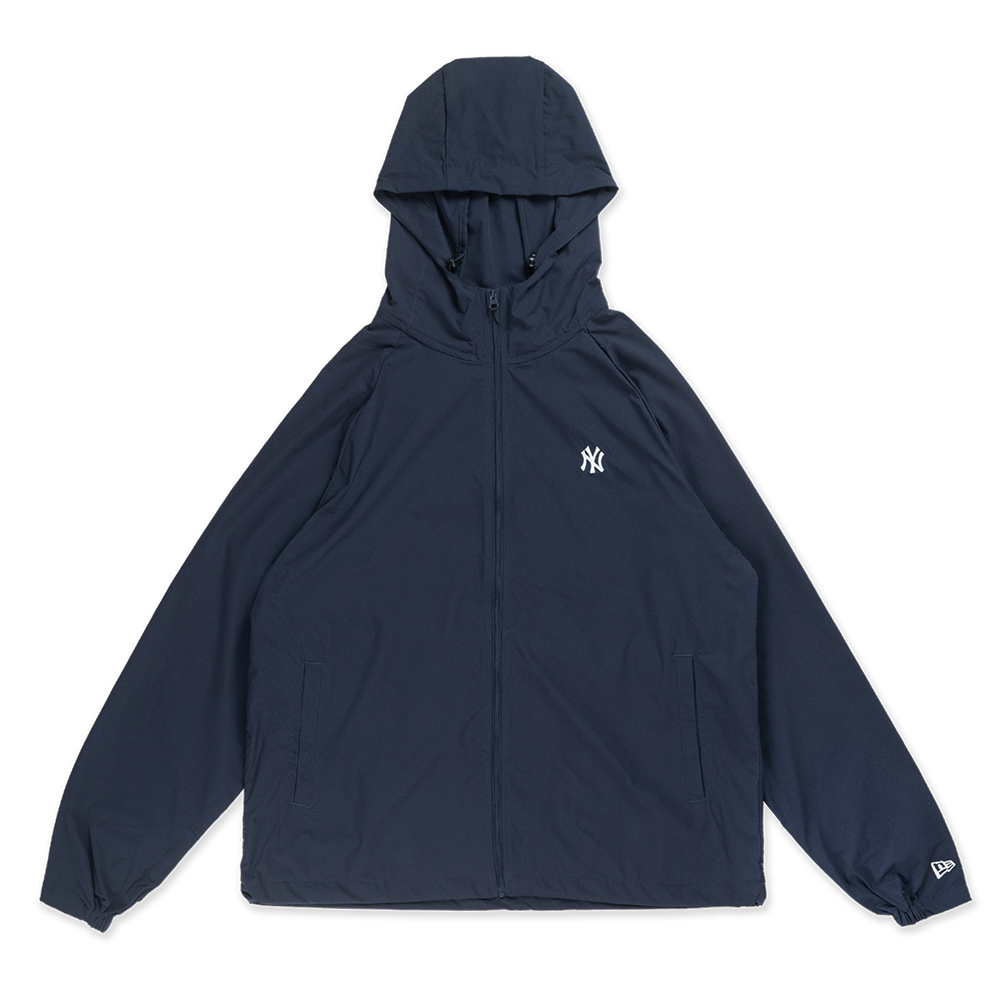 NEW YOKR YANKEES TIMELESS MINIMAL NAVY WINDBREAKER JACKET