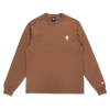 NEW YOKR METS TIMELESS MINIMAL TOFFEE LONG SLEEVE T-SHIRT