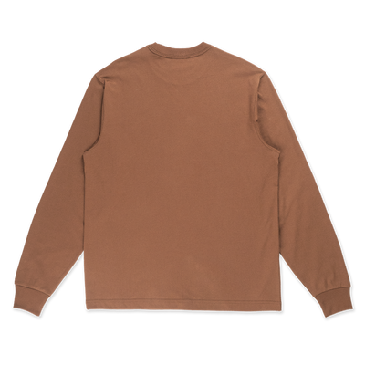 NEW YOKR METS TIMELESS MINIMAL TOFFEE LONG SLEEVE T-SHIRT