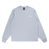 NEW ERA TIMELESS MINIMAL SCRIPT GREY LONG SLEEVE T-SHIRT