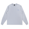 LOS ANGELES DODGERS TIMELESS MINIMAL GREY LONG SLEEVE T-SHIRT