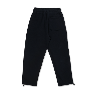 NEW ERA TIMELESS MINIMAL FLAG BLACK LOOSE FIT KNIT PANTS