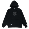 NEW YORK YANKEES TIMELESS MINIMAL BLACK HOODIE