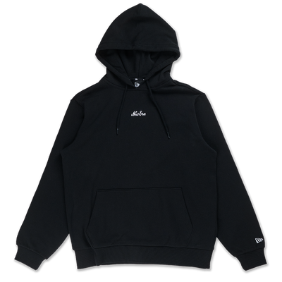 NEW ERA TIMELESS MINIMAL SCRIPT BLACK HOODIE