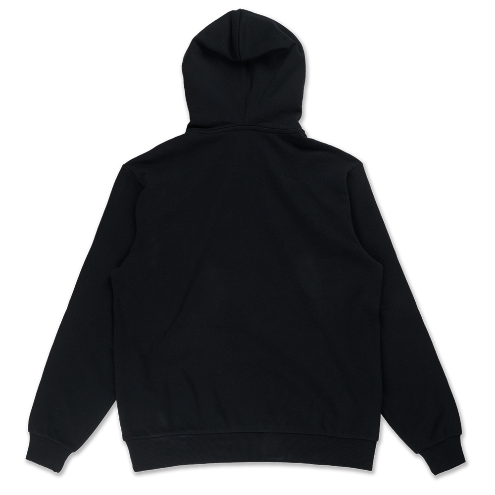 NEW ERA TIMELESS MINIMAL SCRIPT BLACK HOODIE