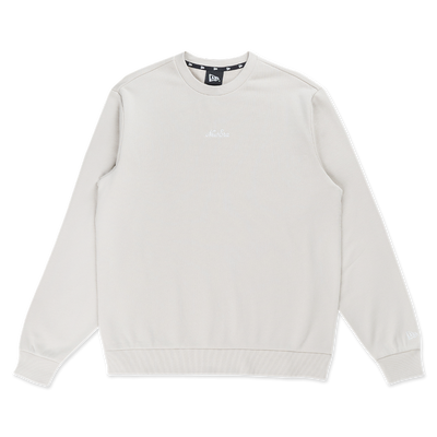 NEW ERA TIMELESS MINIMAL SCRIPT STONE CREW NECK SWEATSHIRT