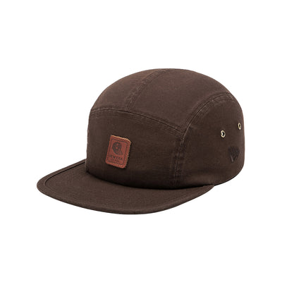 NEW ERA VINTAGE CANVAS DARK BROWN CAMPER CAP