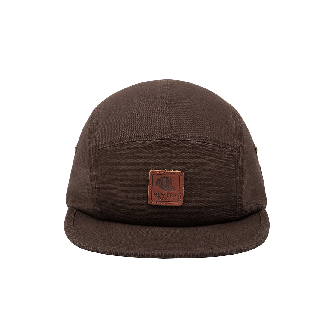 NEW ERA VINTAGE CANVAS DARK BROWN CAMPER CAP