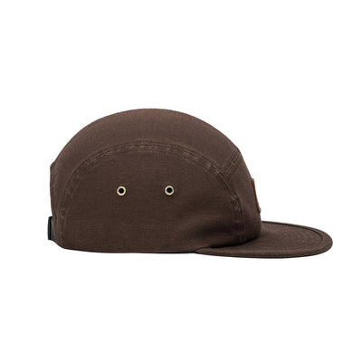 NEW ERA VINTAGE CANVAS DARK BROWN CAMPER CAP