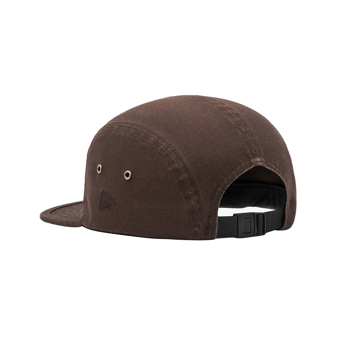 NEW ERA VINTAGE CANVAS DARK BROWN CAMPER CAP