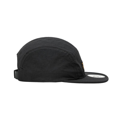 NEW ERA RIPSTOP NYLON BLACK CAMPER CAP