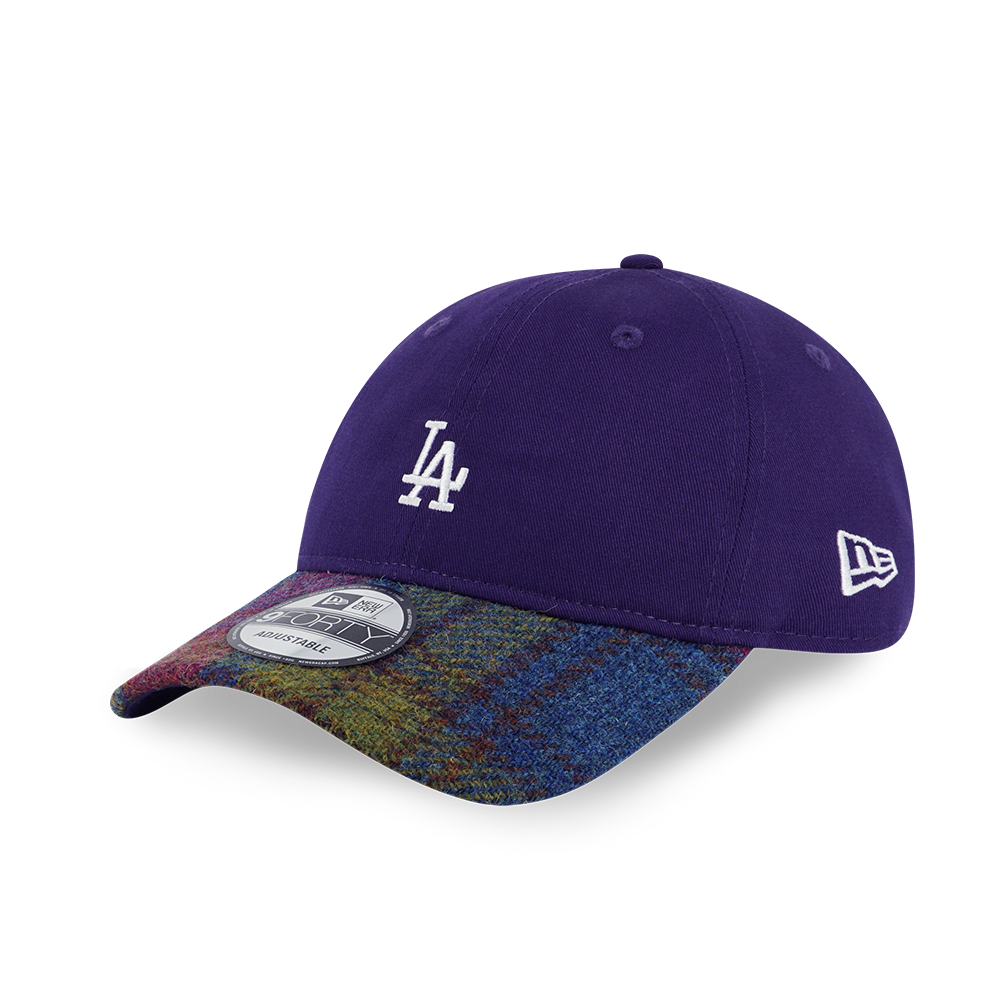 LOS ANGELES DODGERS HARRIS TWEED PURPLE 9FORTY UNST CAP