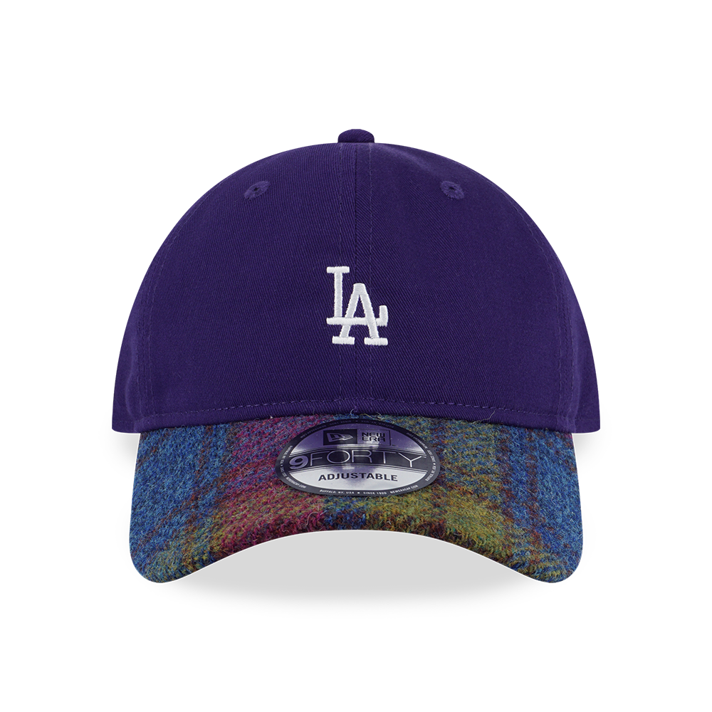 LOS ANGELES DODGERS HARRIS TWEED PURPLE 9FORTY UNST CAP