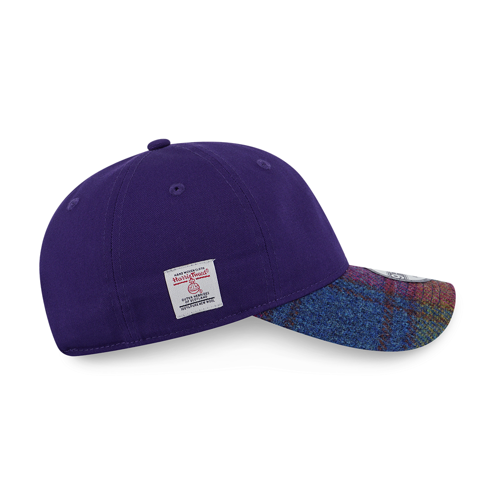 LOS ANGELES DODGERS HARRIS TWEED PURPLE 9FORTY UNST CAP