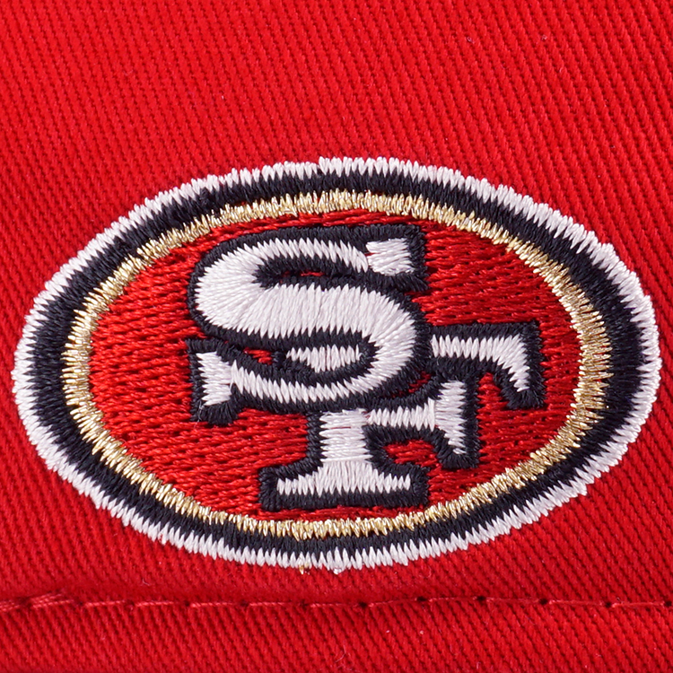 SAN FRANCISCO 49ERS HALL OF NFL CHAMPIONS SCARLET 9FORTY UNST CAP