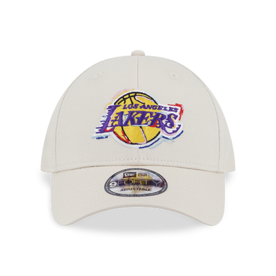 LOS ANGELES LAKERS TINT BRUSH LIGHT CREAM 9FORTY CAP