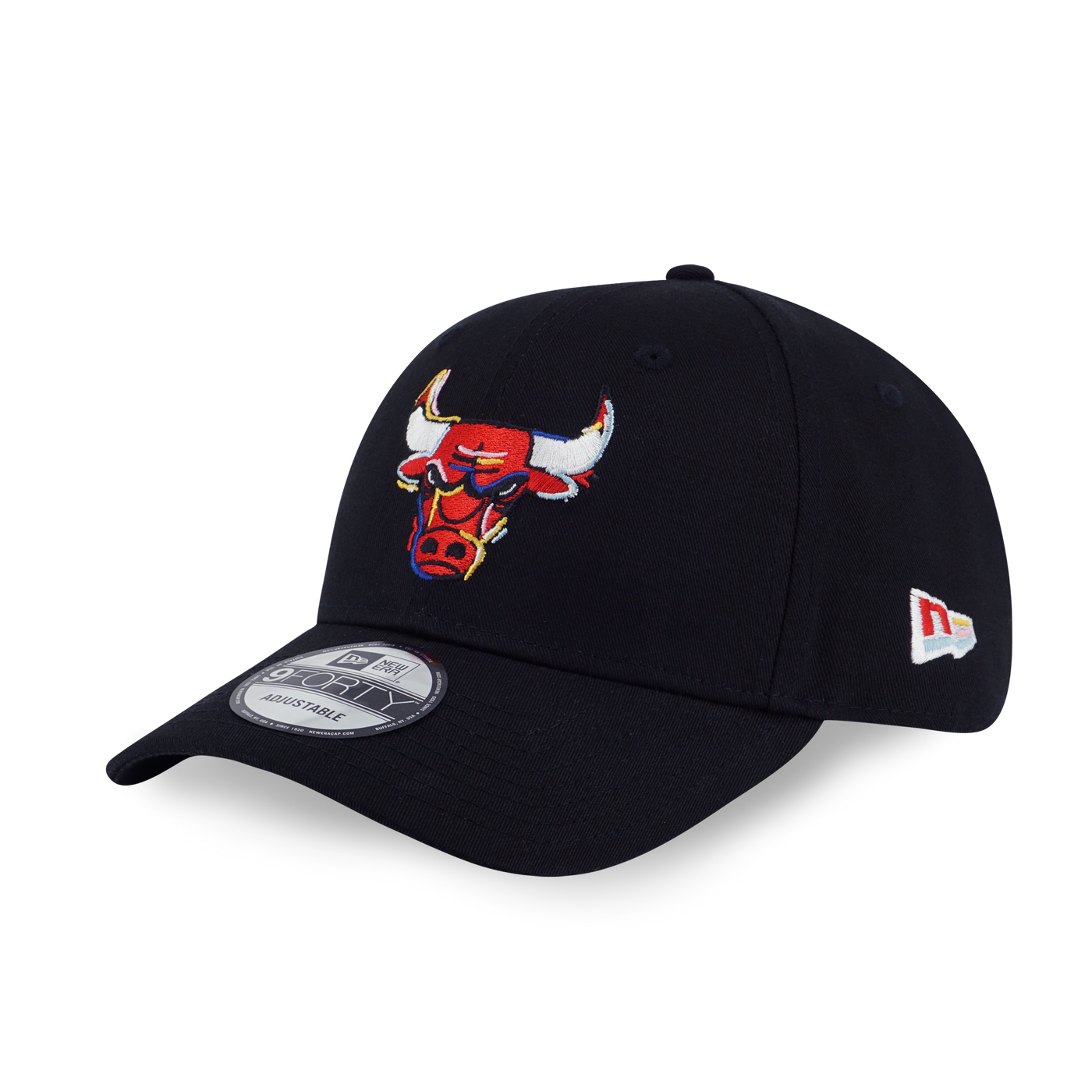 CHICAGO BULLS TINT BRUSH BLACK 9FORTY CAP