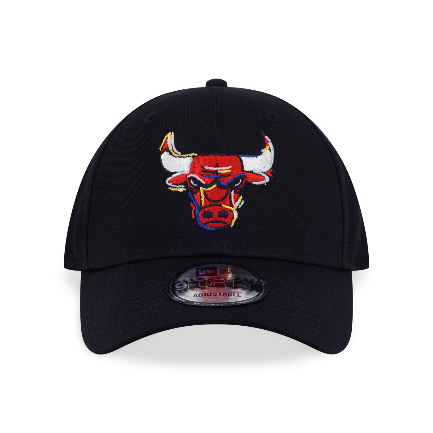 CHICAGO BULLS TINT BRUSH BLACK 9FORTY CAP