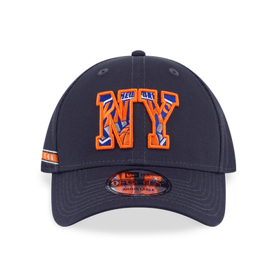 NEW YORK KNICKS NBA BALLER ERA GRAPHITE 9FORTY CAP