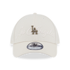 LOS ANGELES DODGERS MLB METAL CREST LIGHT CREAM 9FORTY CAP