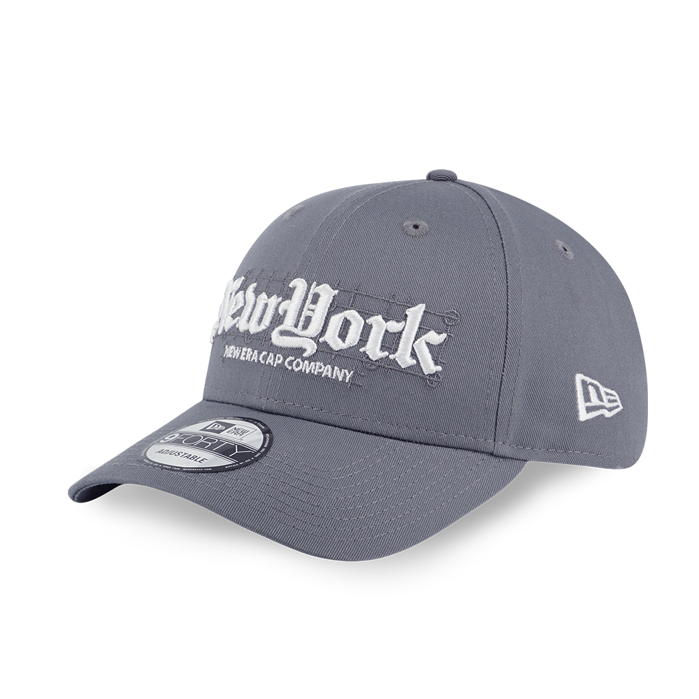 NEW ERA ODE TO NY GRAY 9FORTY CAP