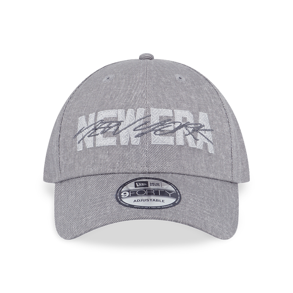 NEW ERA ODE TO NY LIGHT GRAY 9FORTY CAP