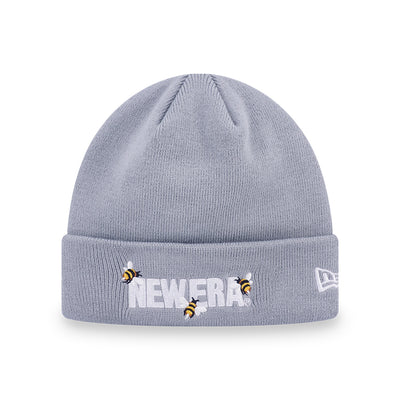 NEW ERA WILD BOTANICA GRAY 6 DART CUFF BEANIE