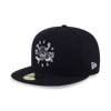 NEW ERA STREET DANGLE BLACK 59FIFTY CAP