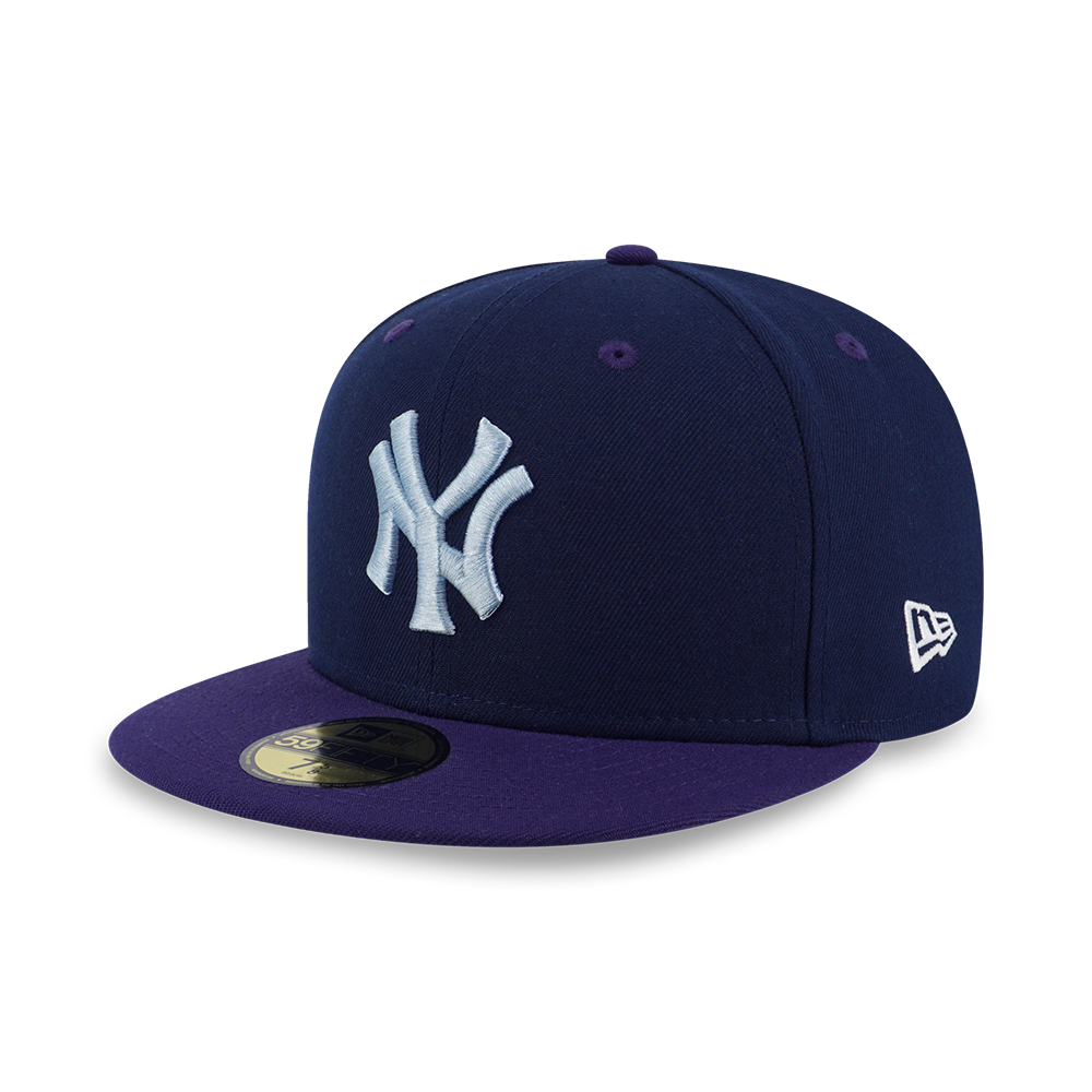 59FIFTY PACK - STELLAR SHADOWS NEW YORK YANKEES COOPERSTOWN OCEANSIDE BLUE 59FIFTY CAP