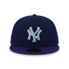 59FIFTY PACK - STELLAR SHADOWS NEW YORK YANKEES COOPERSTOWN OCEANSIDE BLUE 59FIFTY CAP