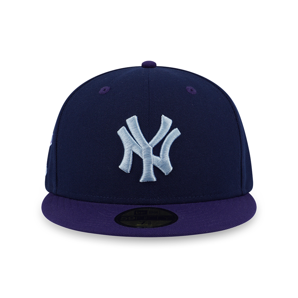 59FIFTY PACK - STELLAR SHADOWS NEW YORK YANKEES COOPERSTOWN OCEANSIDE BLUE 59FIFTY CAP