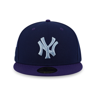 59FIFTY PACK - STELLAR SHADOWS NEW YORK YANKEES COOPERSTOWN OCEANSIDE BLUE 59FIFTY CAP