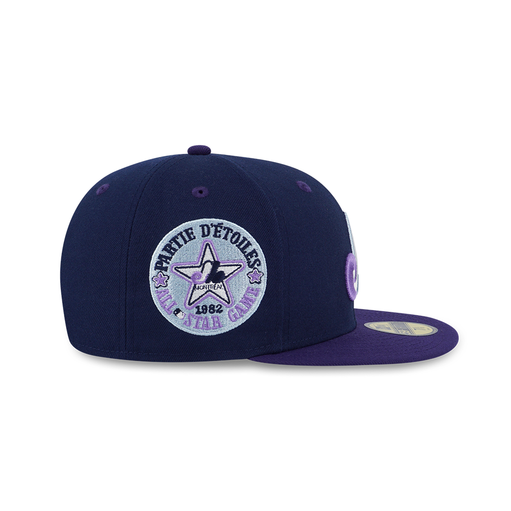 59FIFTY PACK - STELLAR SHADOWS MONTREAL EXPOS COOPERSTOWN OCEANSIDE BLUE 59FIFTY CAP