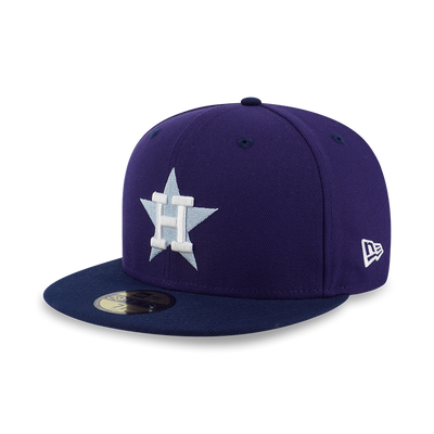 59FIFTY PACK - STELLAR SHADOWS HOUSTON ASTROS COOPERSTOWN OCEANSIDE BLUE 59FIFTY CAP