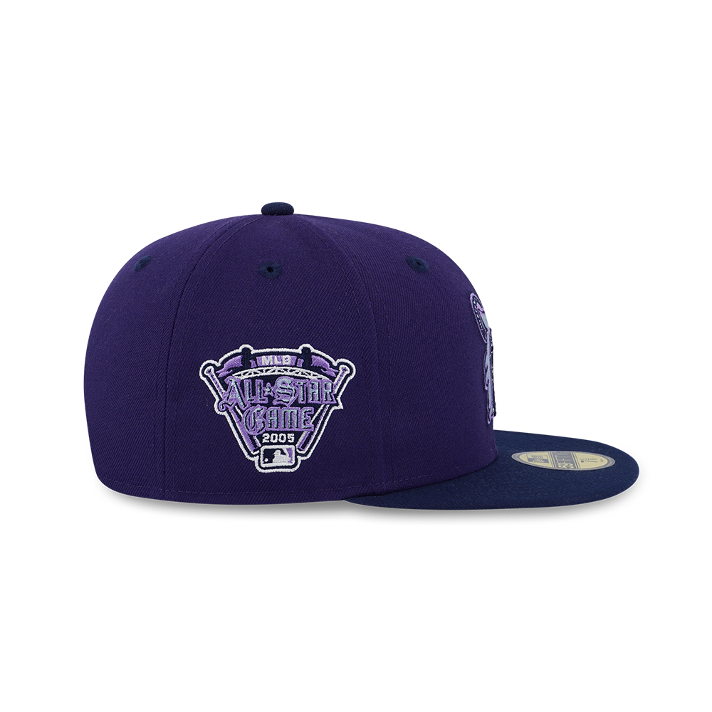 59FIFTY PACK - STELLAR SHADOWS DETROIT TIGERS COOPERSTOWN OCEANSIDE BLUE 59FIFTY CAP