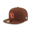 59FIFTY PACK - SMOKY SIZZLE NEW YORK YANKEES COOPERSTOWN TOFFEE 59FIFTY CAP