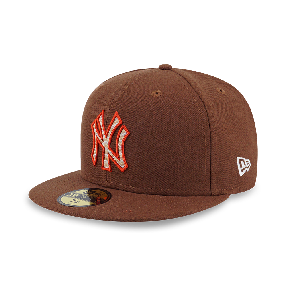 59FIFTY PACK - SMOKY SIZZLE NEW YORK YANKEES COOPERSTOWN TOFFEE 59FIFTY CAP