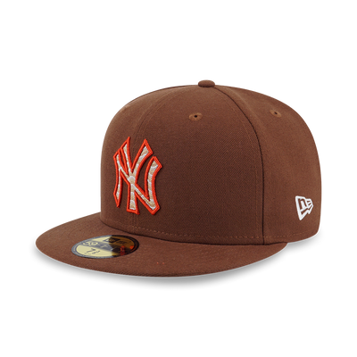 59FIFTY PACK - SMOKY SIZZLE NEW YORK YANKEES COOPERSTOWN TOFFEE 59FIFTY CAP