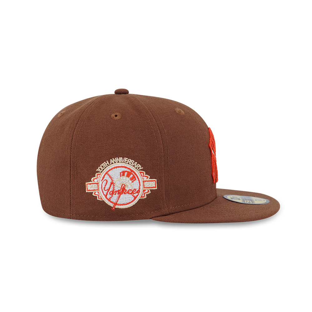 59FIFTY PACK - SMOKY SIZZLE NEW YORK YANKEES COOPERSTOWN TOFFEE 59FIFTY CAP