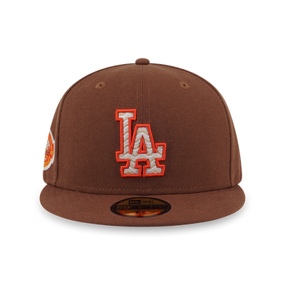 59FIFTY PACK - SMOKY SIZZLE LOS ANGELES DODGERS COOPERSTOWN TOFFEE 59FIFTY CAP