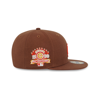 59FIFTY PACK - SMOKY SIZZLE CHICAGO CUBS COOPERSTOWN TOFFEE 59FIFTY CAP